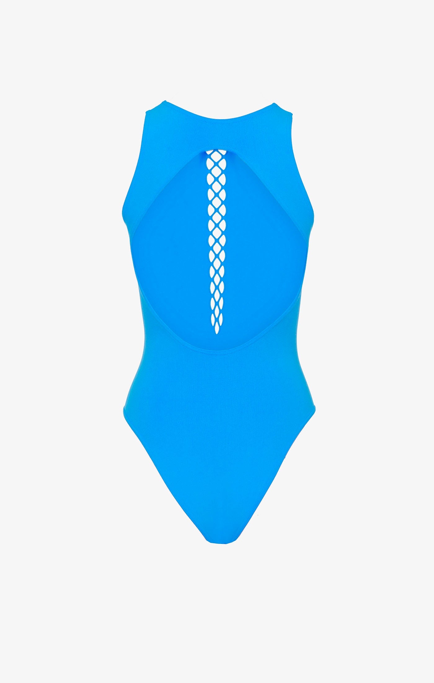 Maillot de bain corset une pièce - Azur