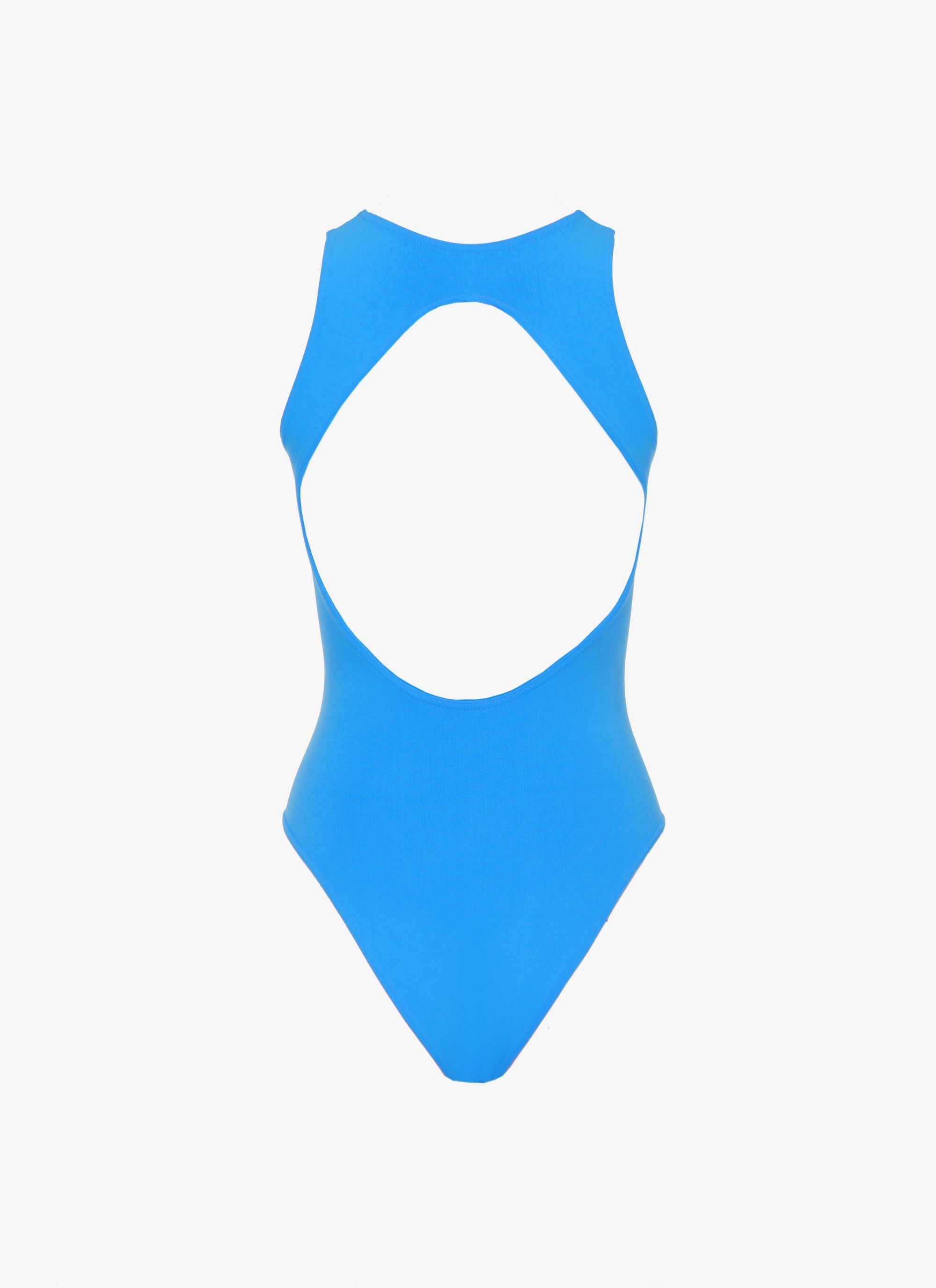 Maillot de bain corset une pièce - Azur