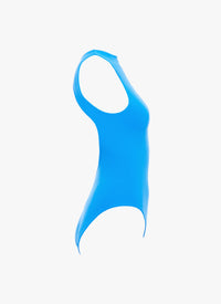 Maillot de bain corset une pièce - Azur