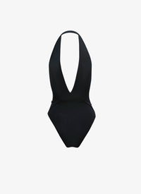 Maillot de bain dos nu sculptant - Noir Alaïa