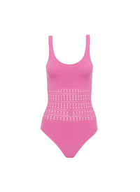 Maillot de bain une pièce Vienne - Rose Fluo