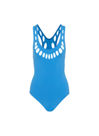 Maillot de bain une pièce laser - Azur