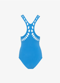 Maillot de bain une pièce laser - Azur