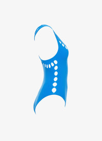 Maillot de bain une pièce laser - Azur