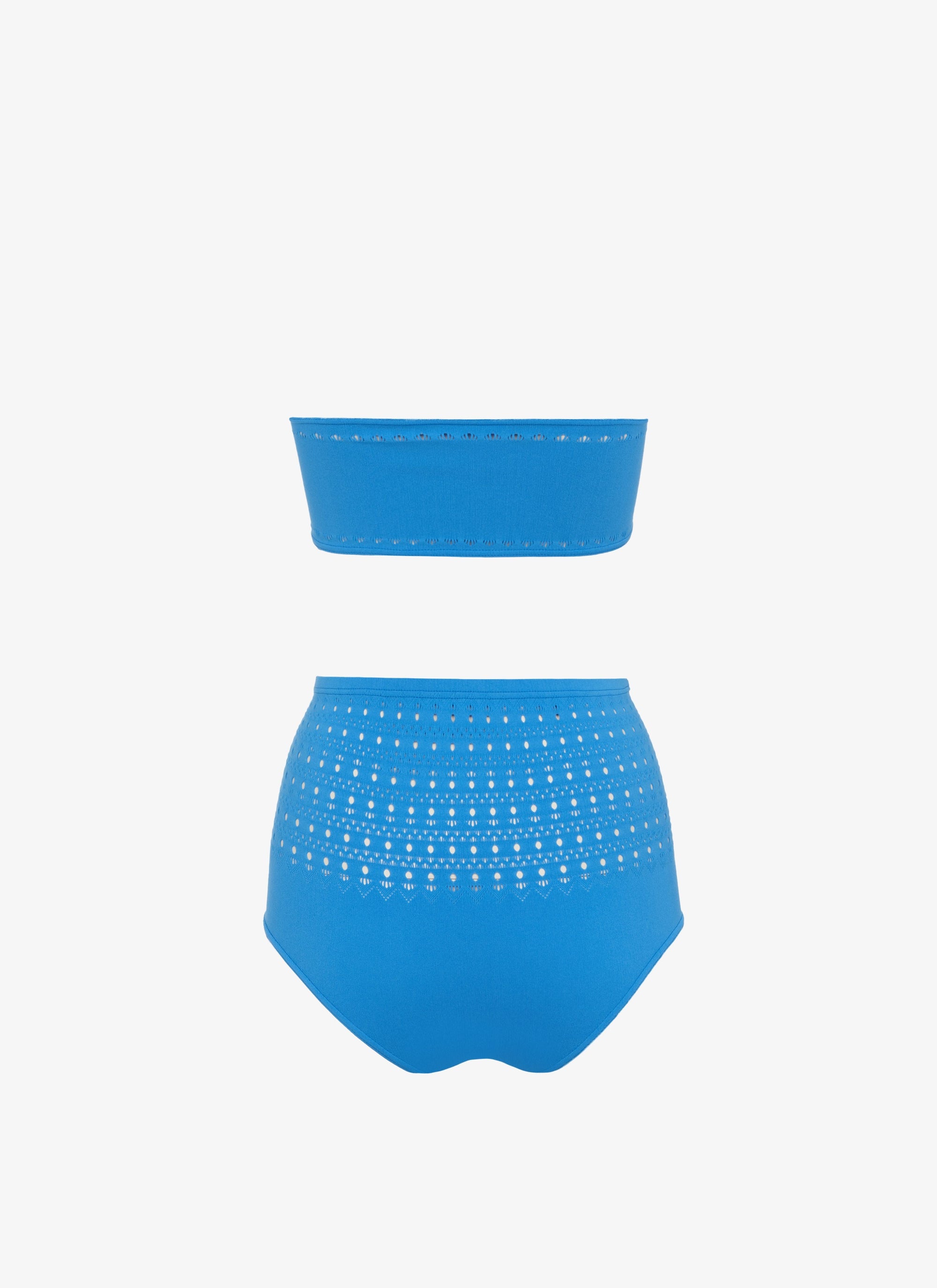Maillot de bain bikini sans coutures - Azur