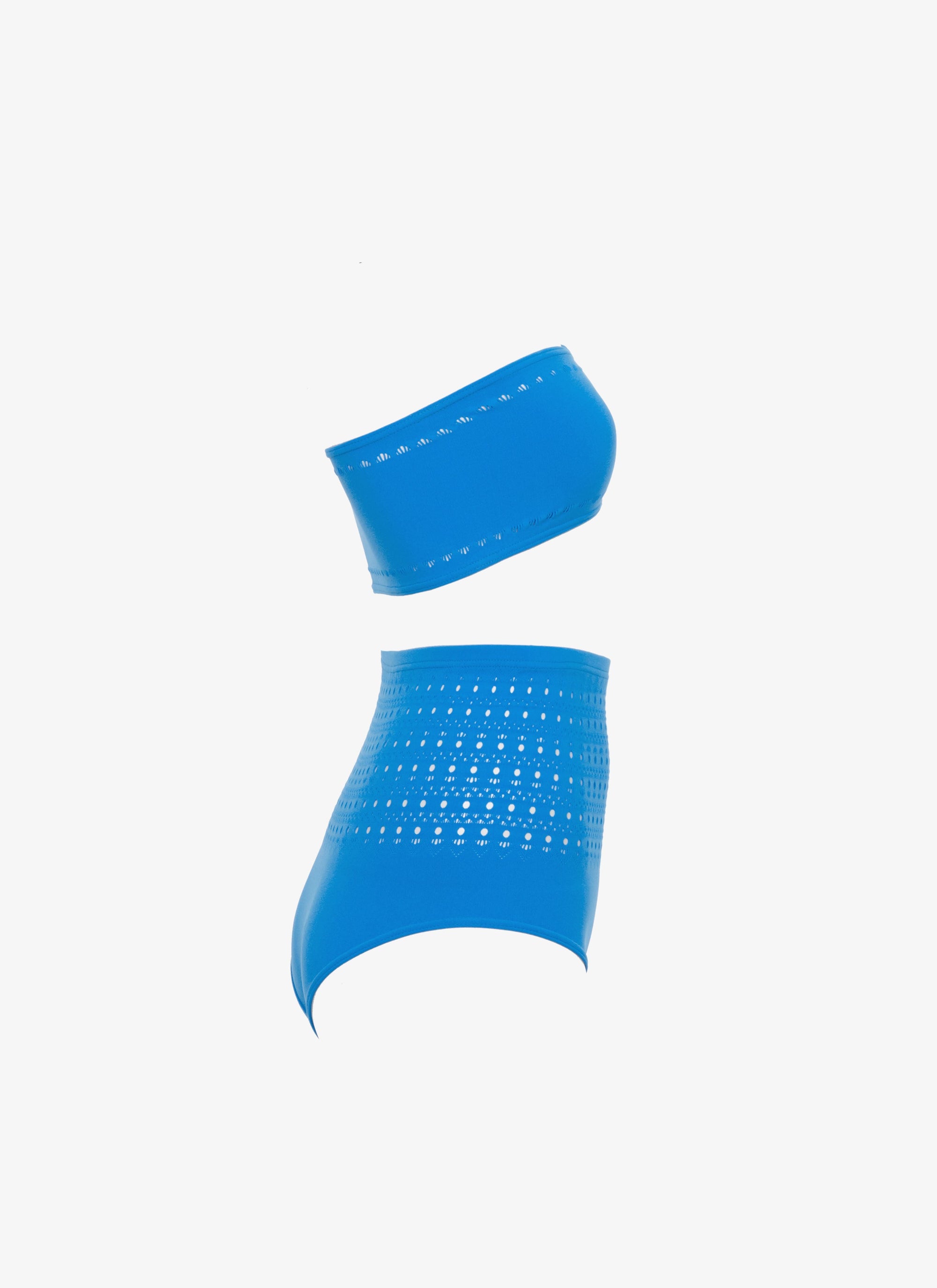 Maillot de bain bikini sans coutures - Azur