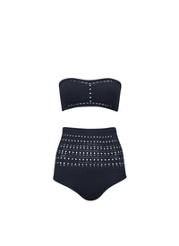 Maillot de bain bikini sans coutures - Minuit