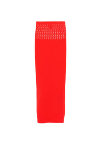 Jupe tube de bain sans couture - Ecarlate
