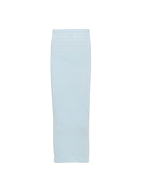 Seamless Swim Tube Skirt - Light Blue