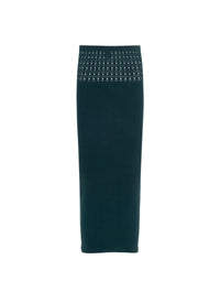 Jupe tube de bain sans couture - Vert foncé