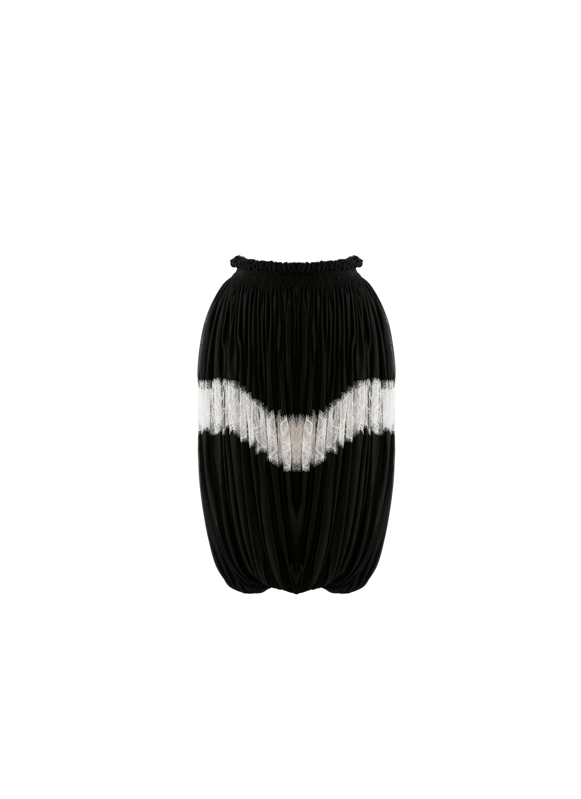 Bubble skirt - Black & White
