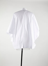 Chemise à manches chauve souris - Blanc