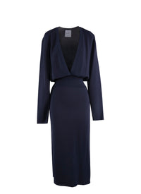 Long-sleeved pencil dress, 1988 edition - Night
