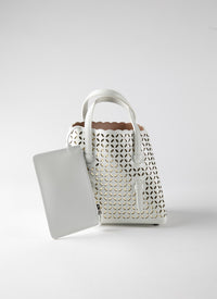 Sac Mina 20 - Blanc & Or
