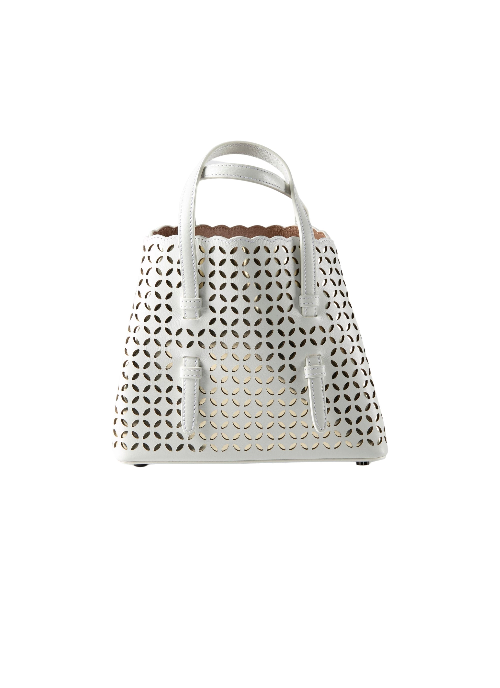 Sac Mina 20 - Blanc & Or