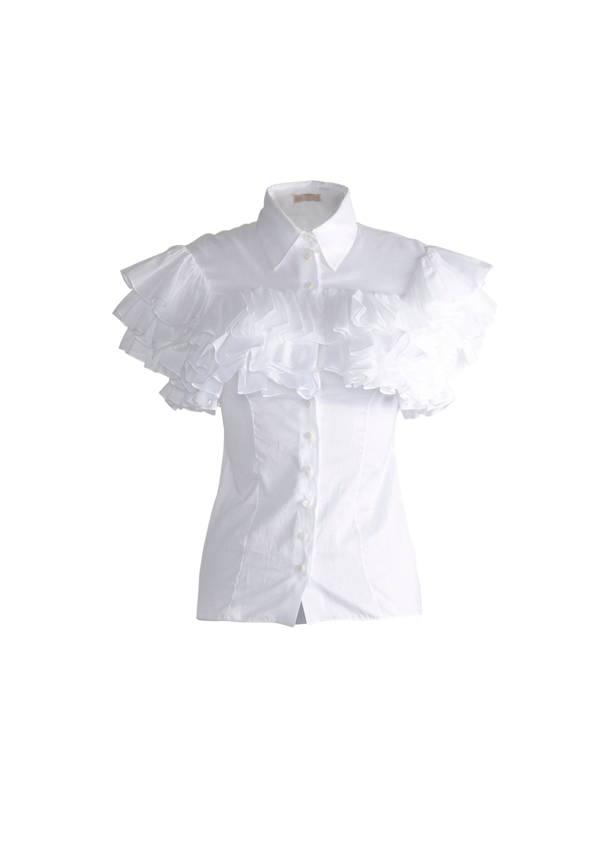 Chemise Mussola - Blanc Nacre