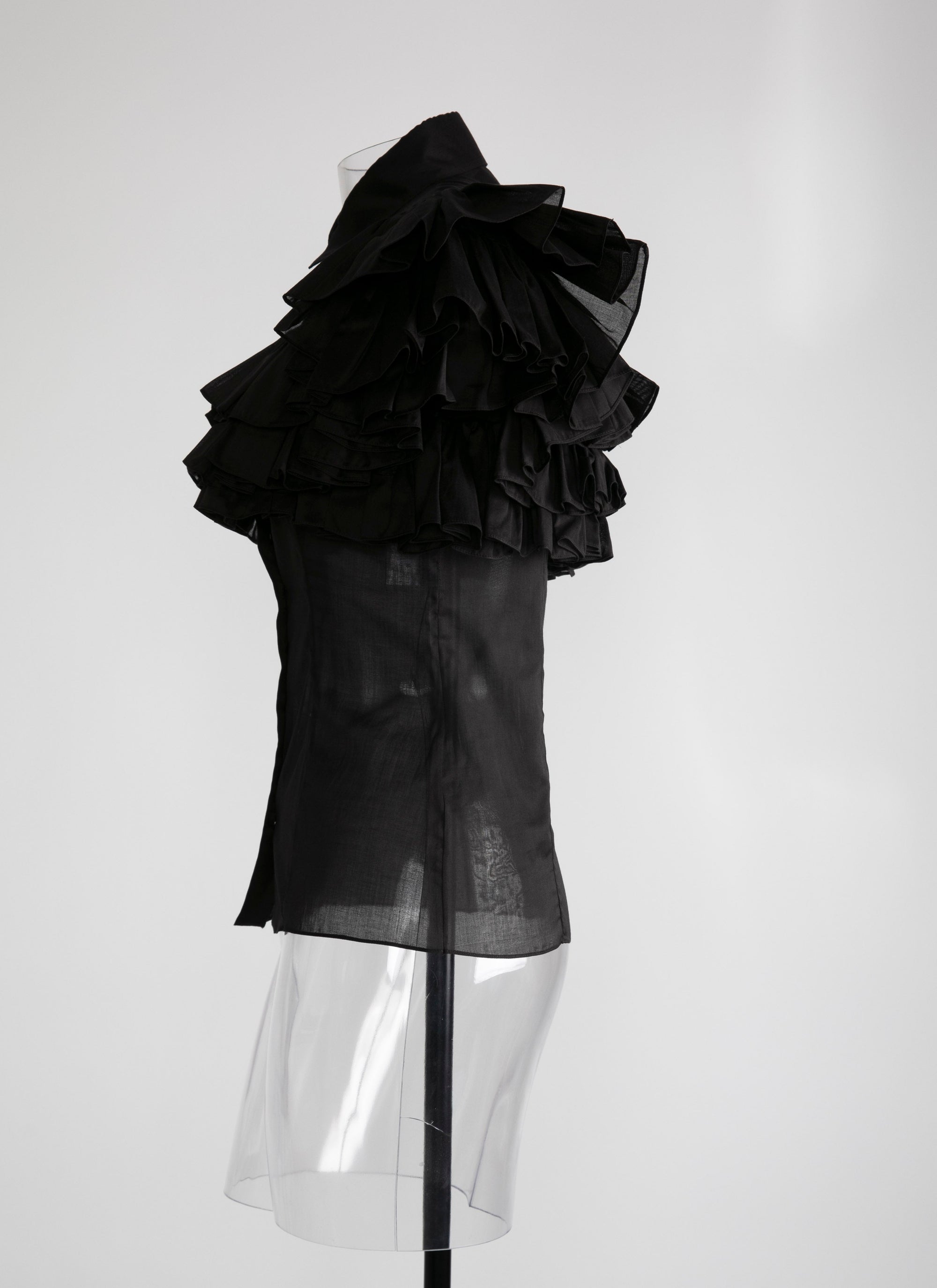 Chemise Mussola - Noir