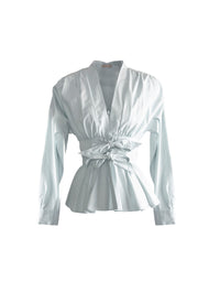 Chemise corset - Bleu Indigo