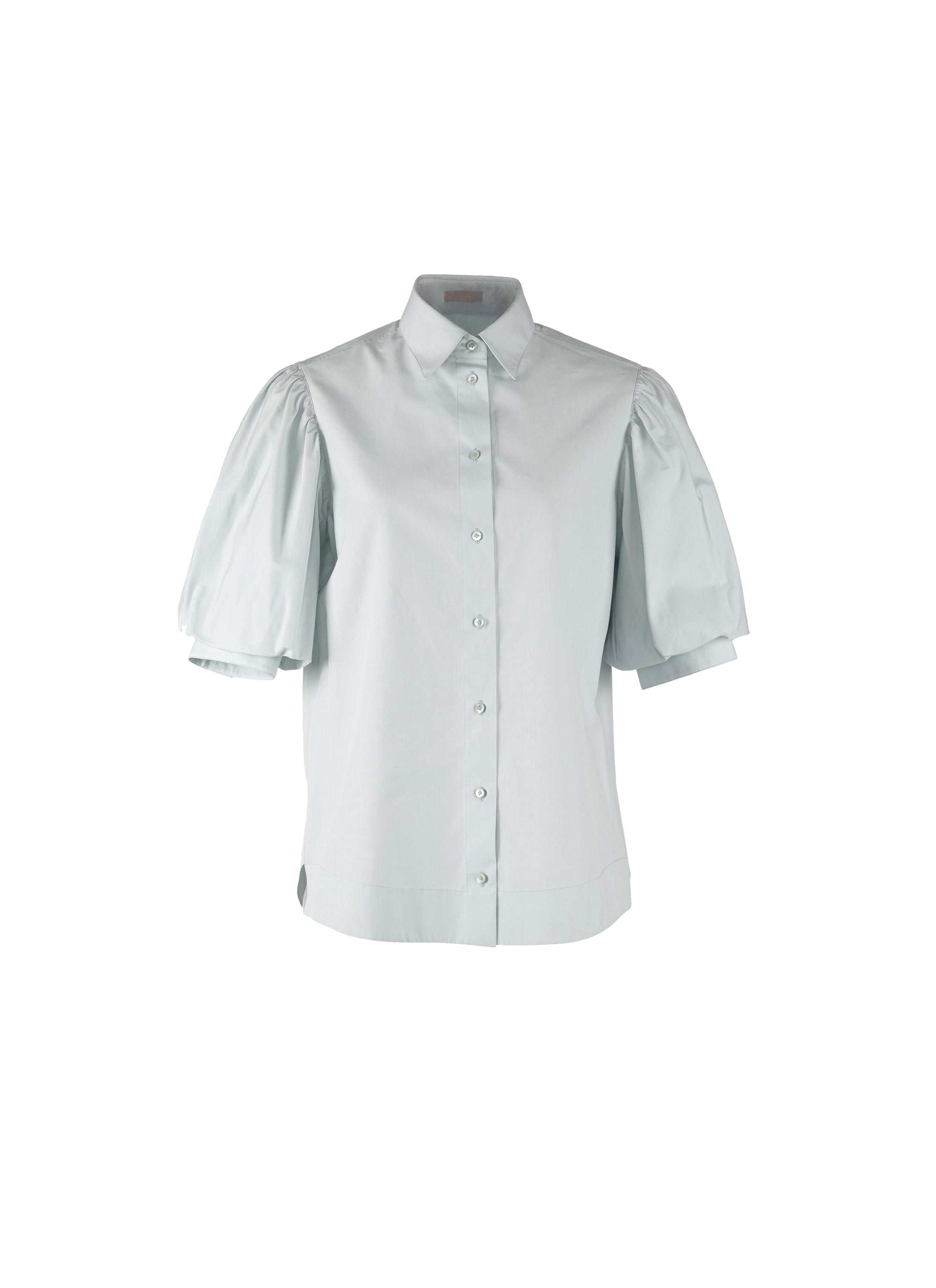 Puff sleeve shirt - Indigo Blue