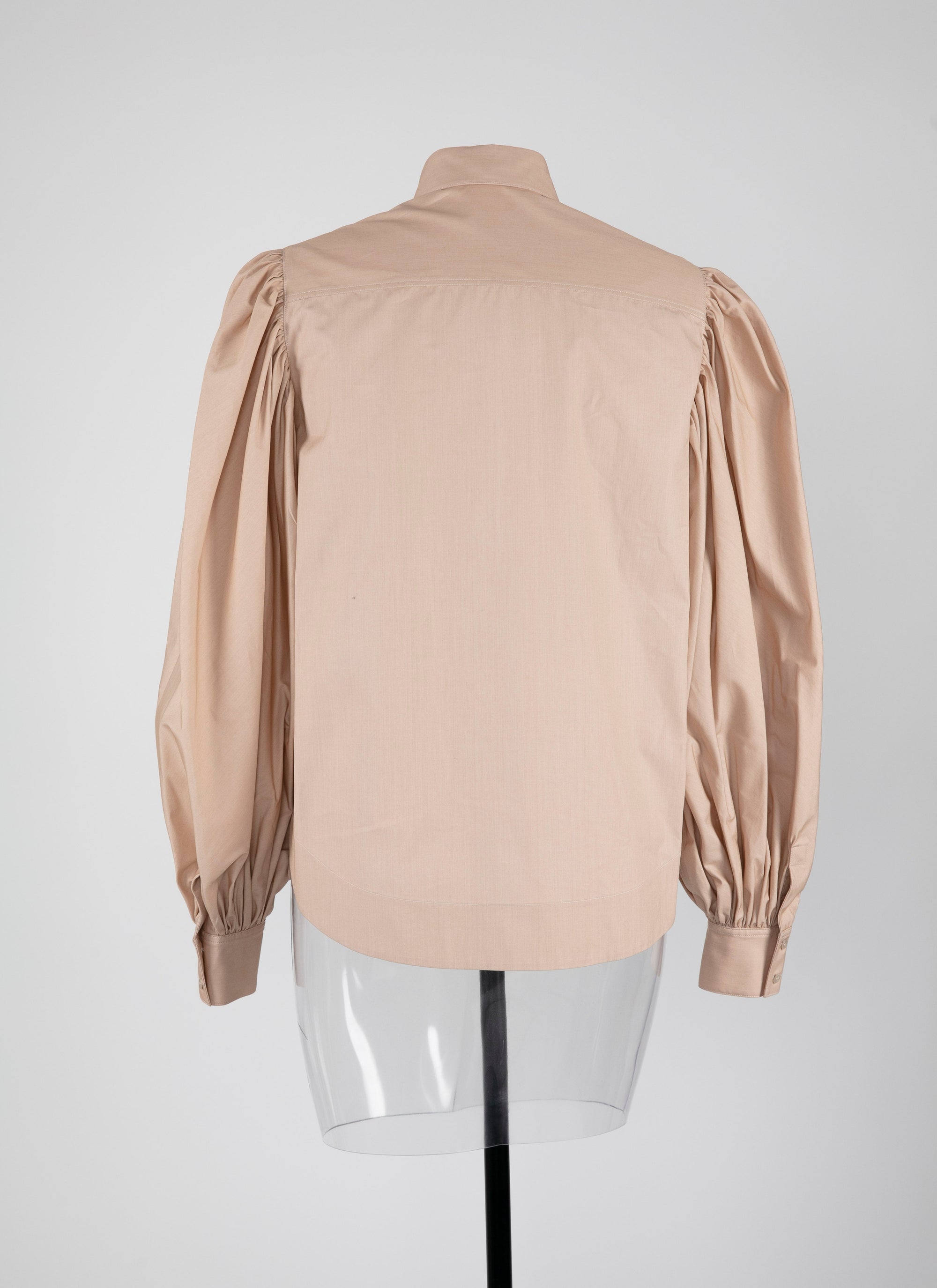 Chemise à manches bouffantes - Vanille