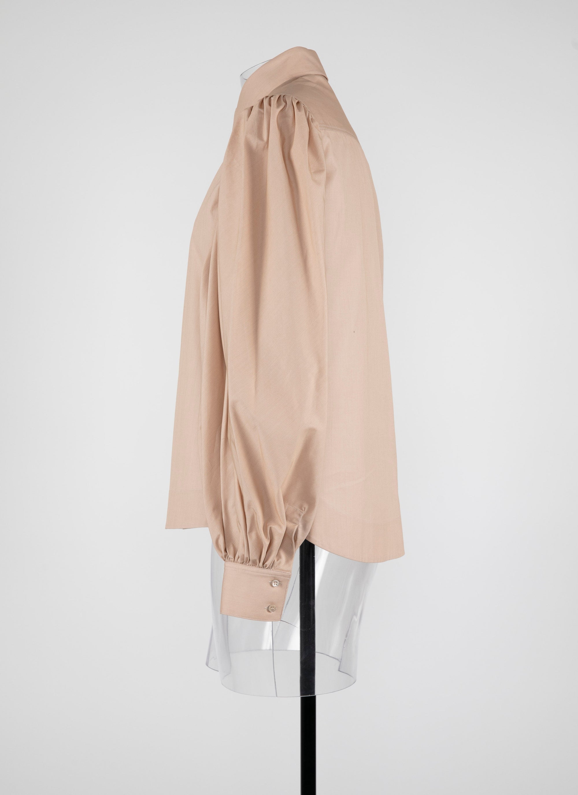 Chemise à manches bouffantes - Vanille