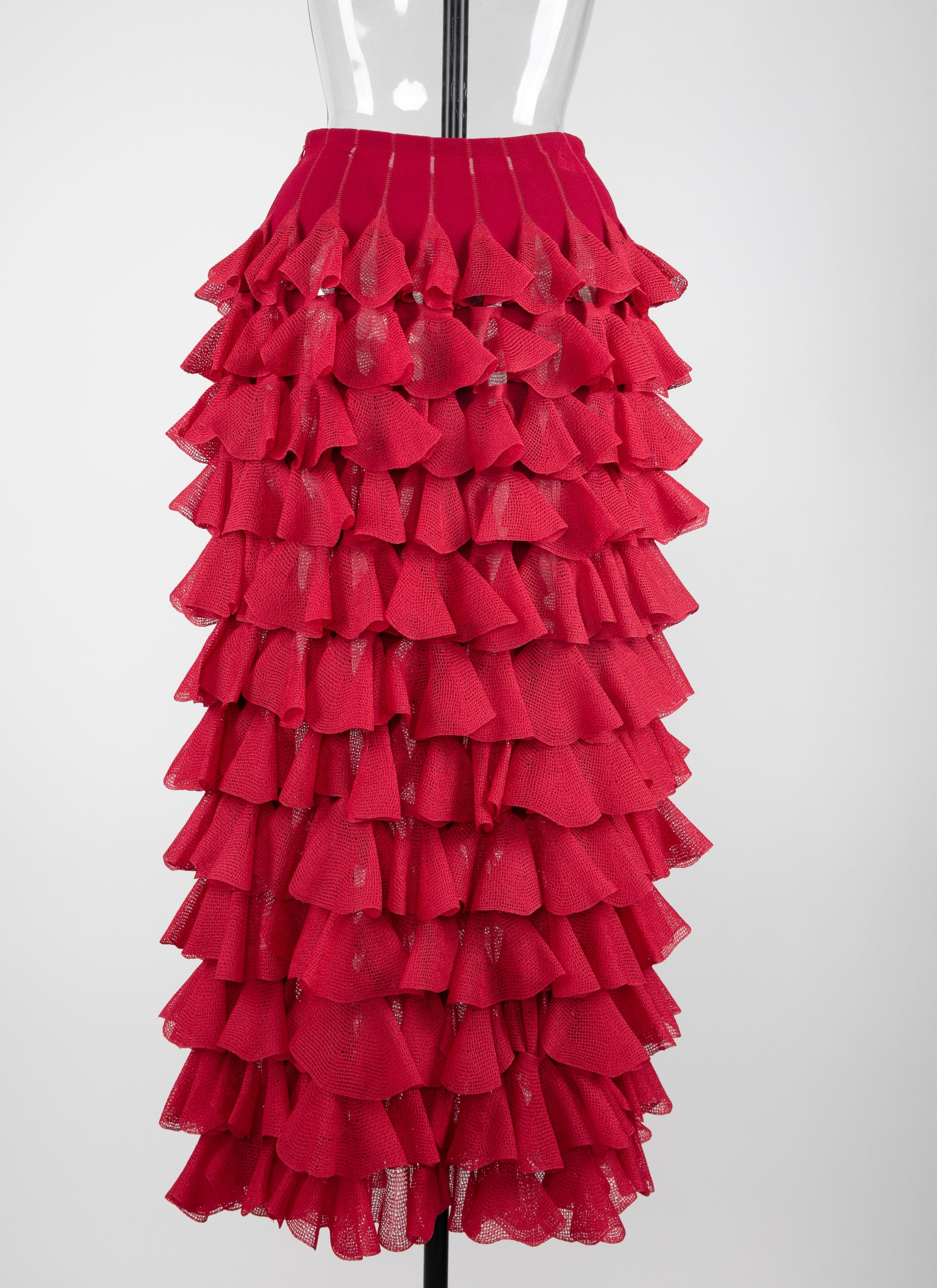 Long silk habanera skirt - Petunia