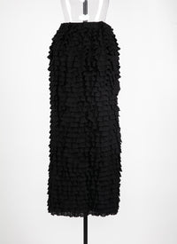 Barcarolle skirt - Black intense