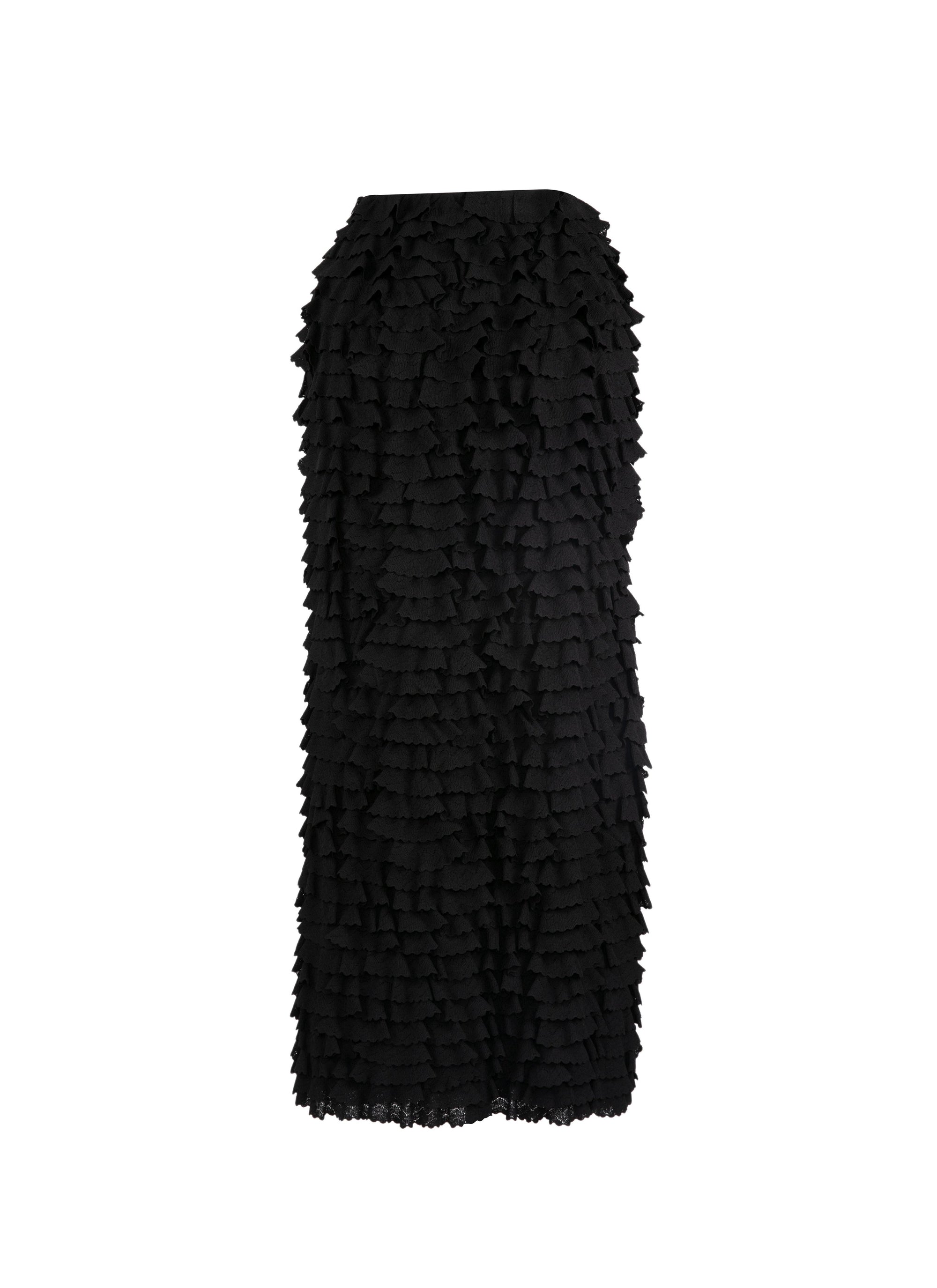 Barcarolle skirt - Black intense