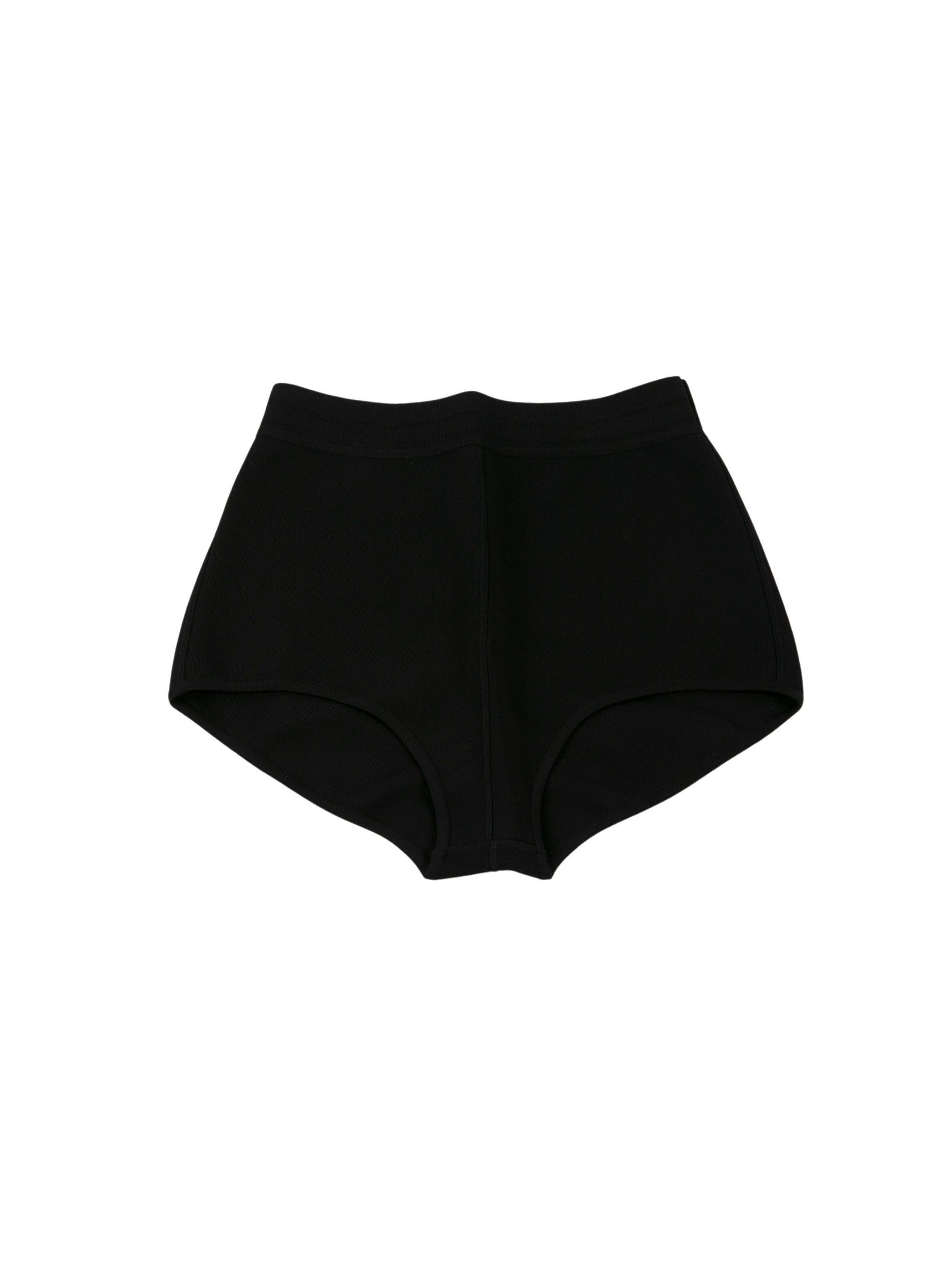 Short taille haute court - Noir