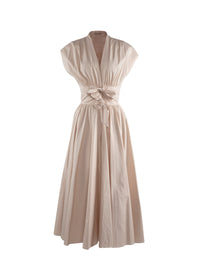 Robe midi - Vanille