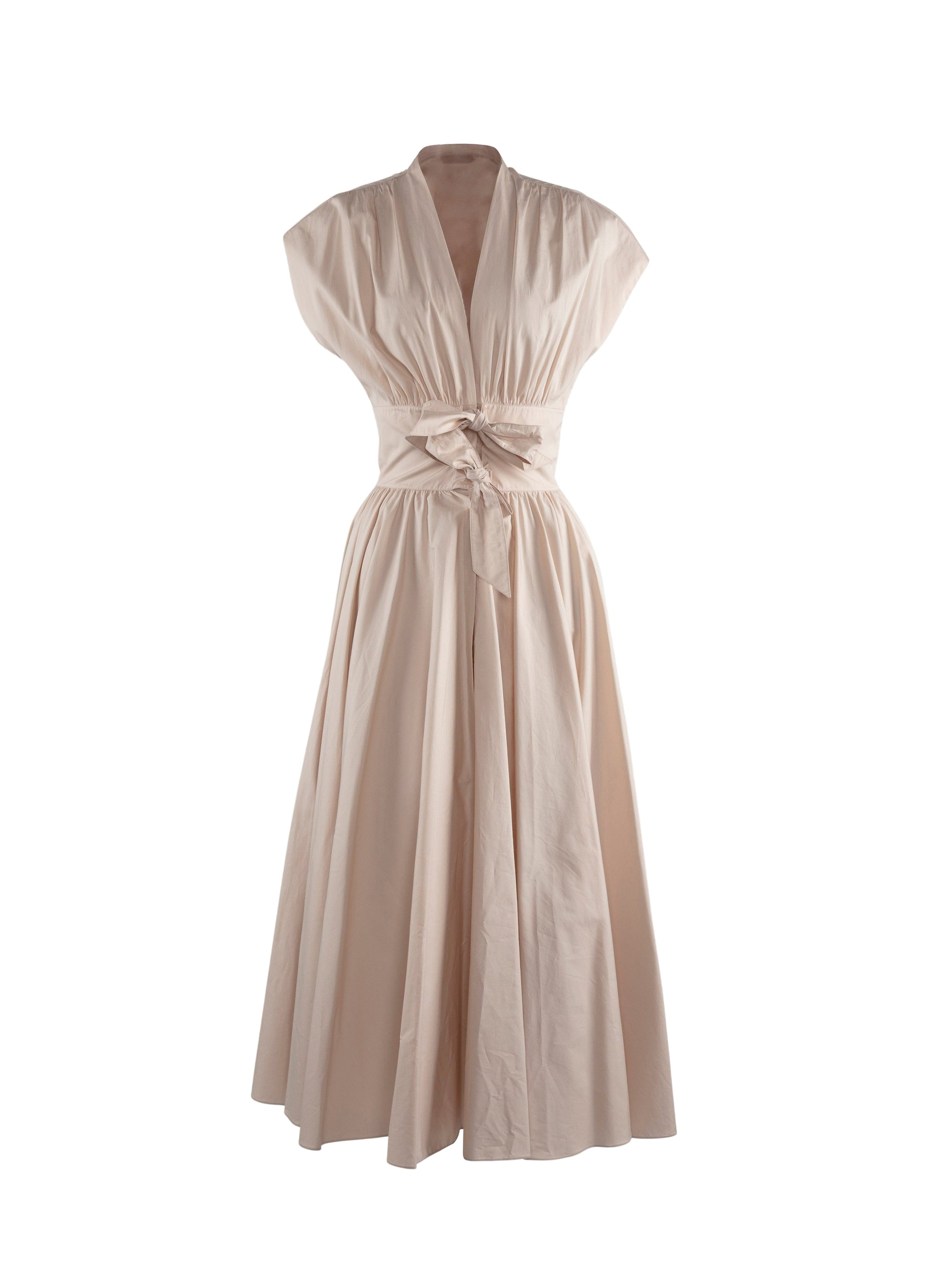 Robe midi - Vanille