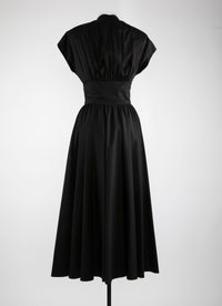 Robe midi - Noir