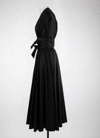 Robe midi - Noir