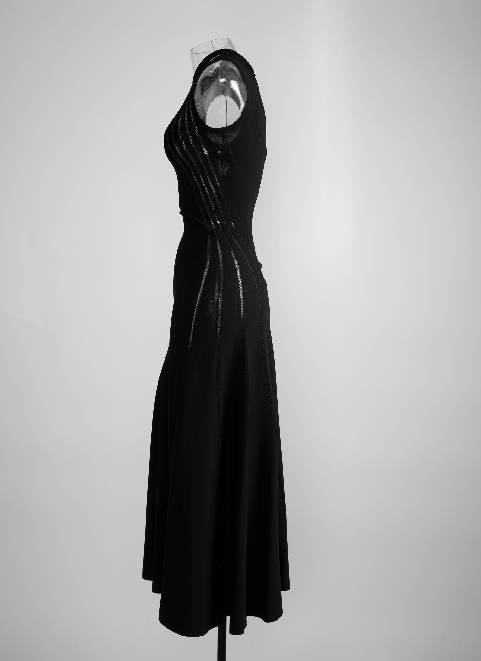 Flowing maxi dress - Black intense
