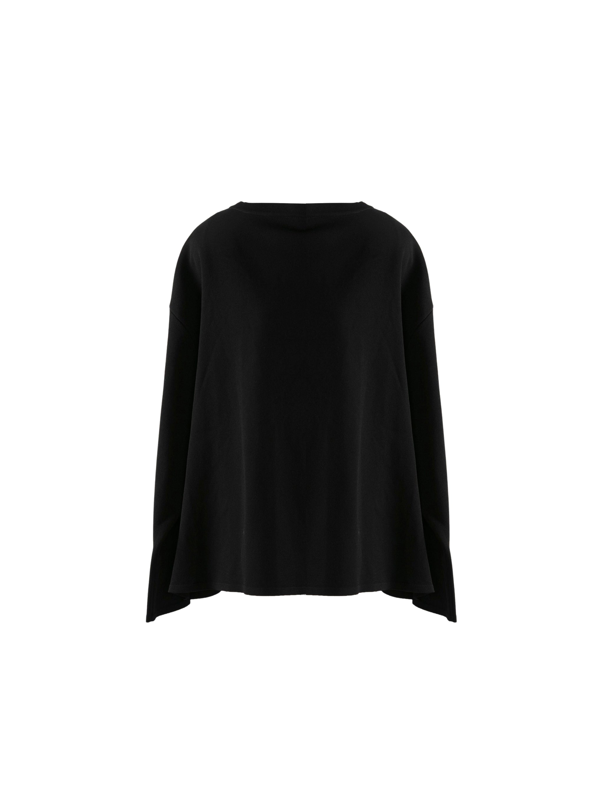 Pull manches longues ample - Noir