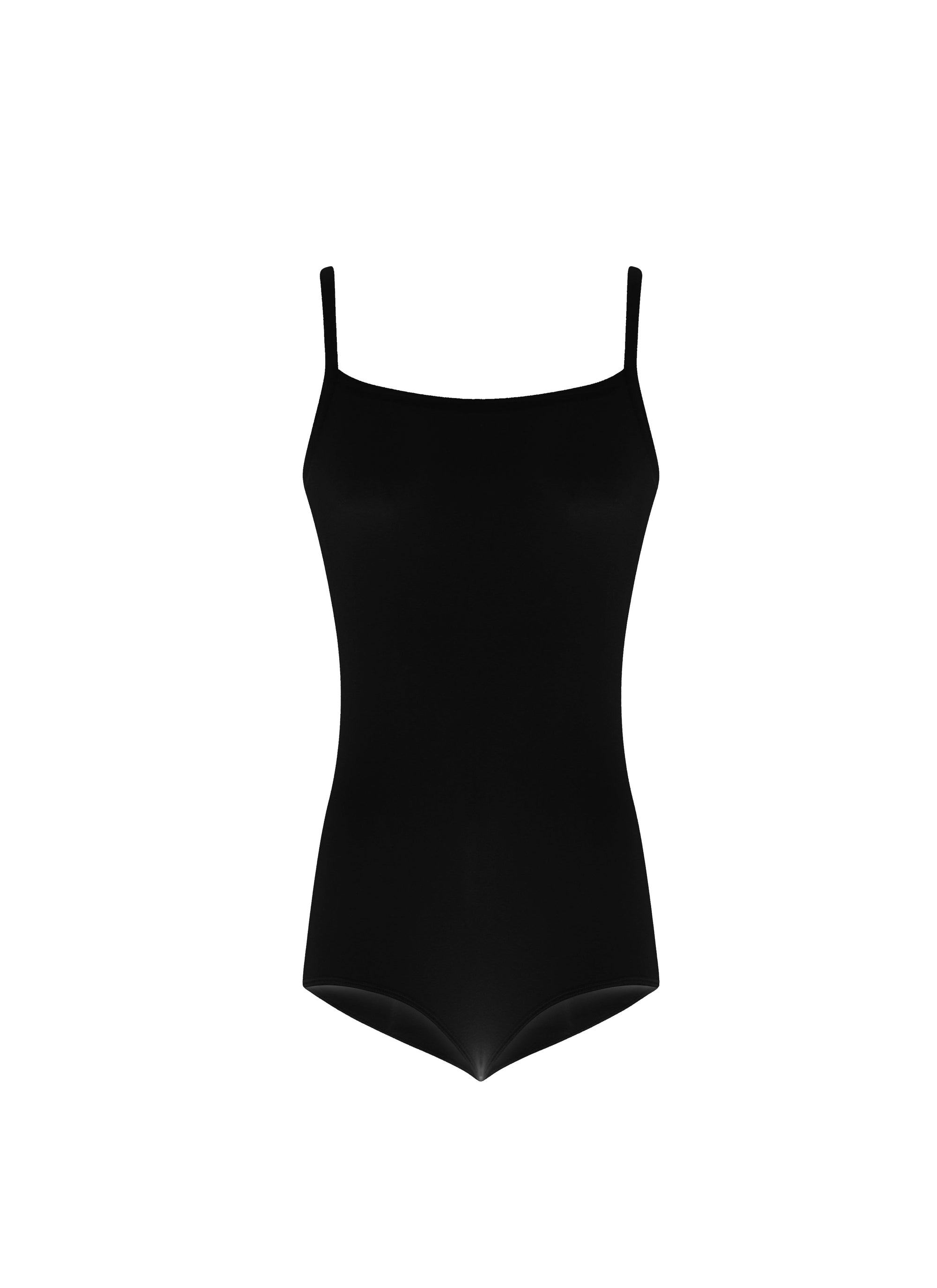 Sleeveless bodysuit - Dark Black