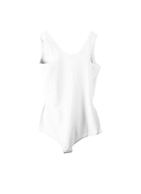 Body classique à bretelles - Blanc