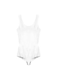Body classique à bretelles - Blanc