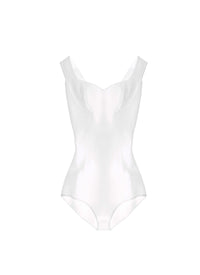 Venus sleeveless bodysuit - White