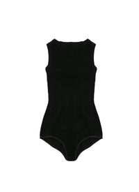 Body sculptant sans manches - Noir