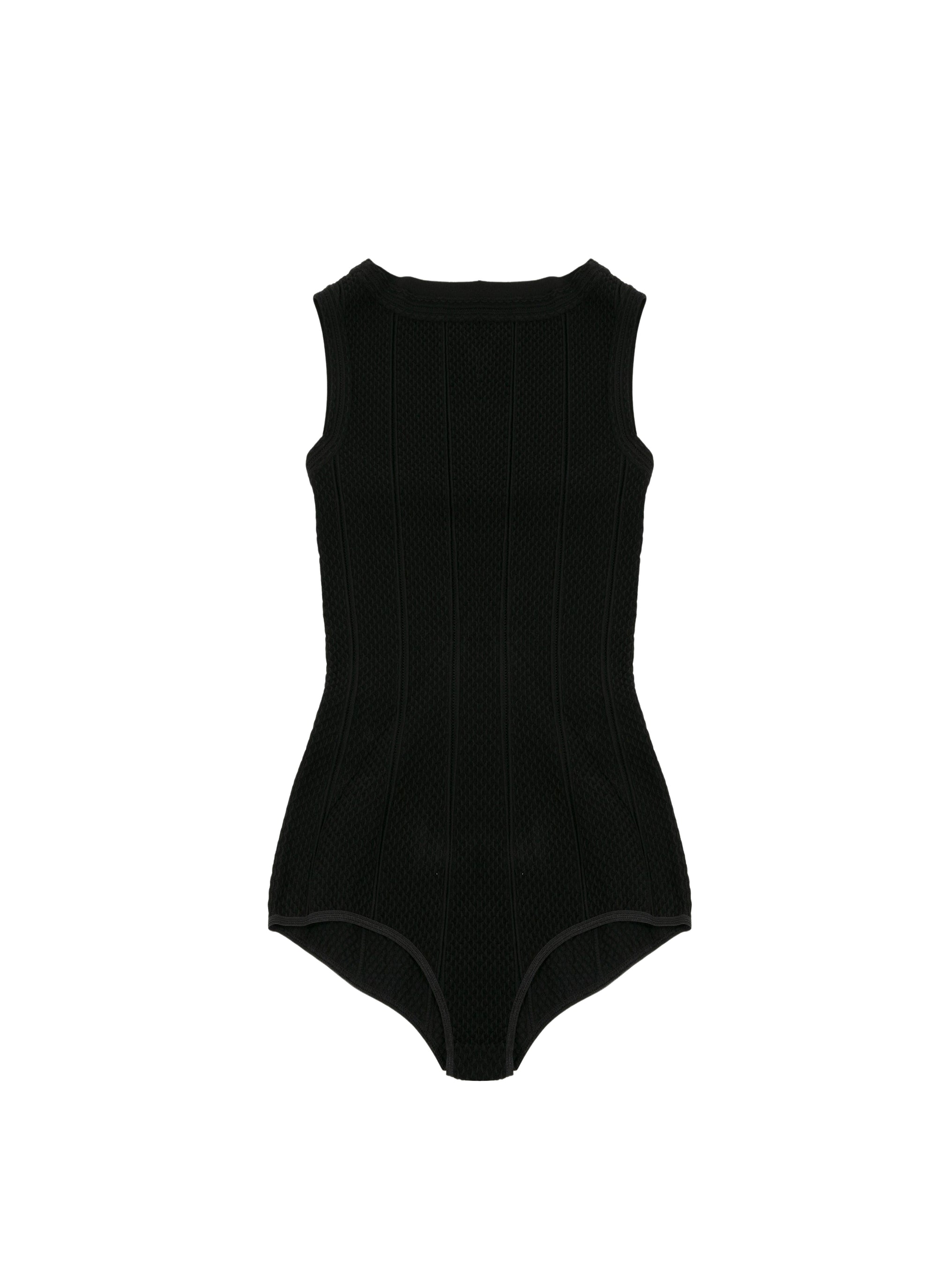 Body sculptant sans manches - Noir
