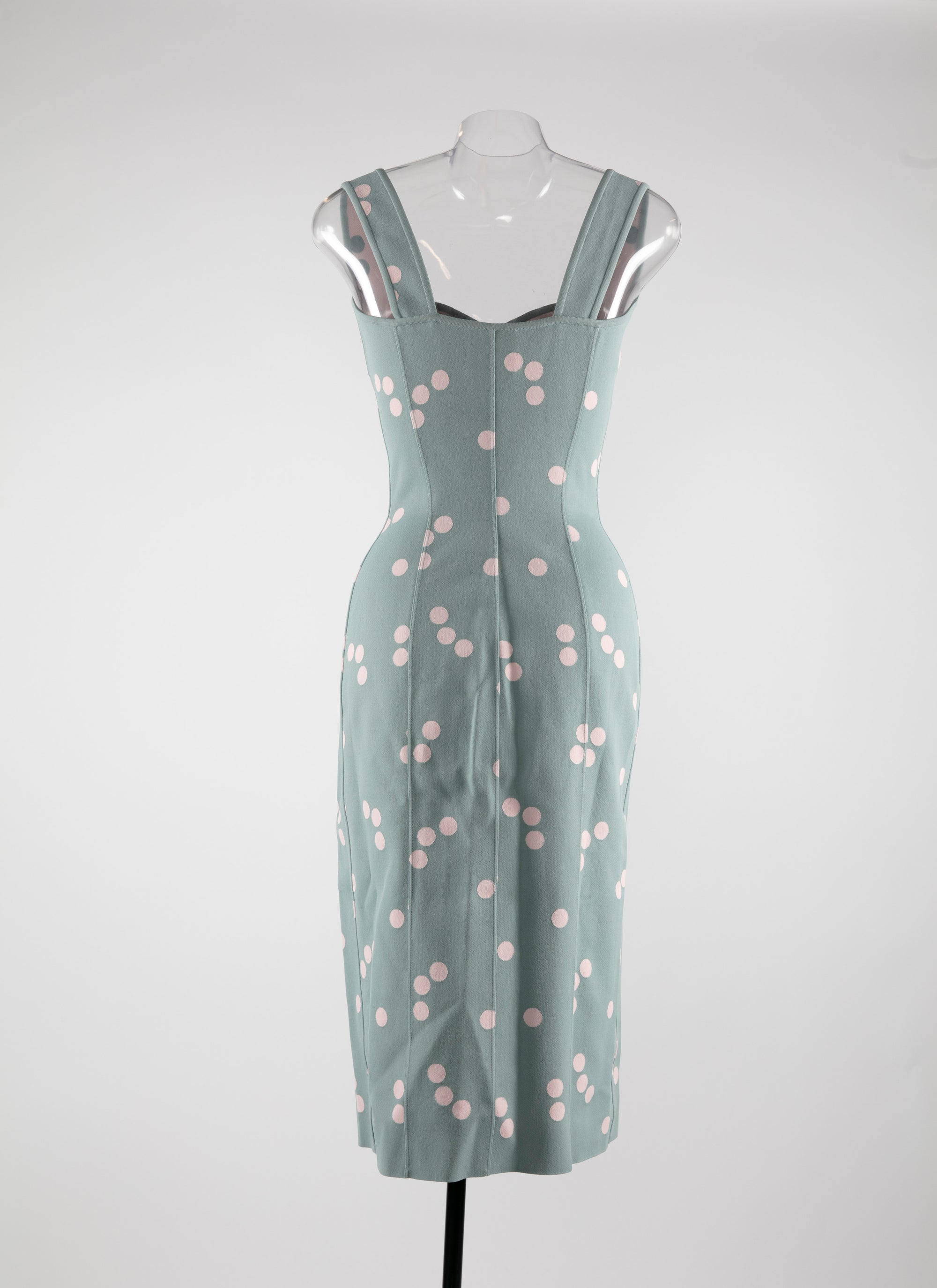 Light dress with polka dots - Blue & Pink