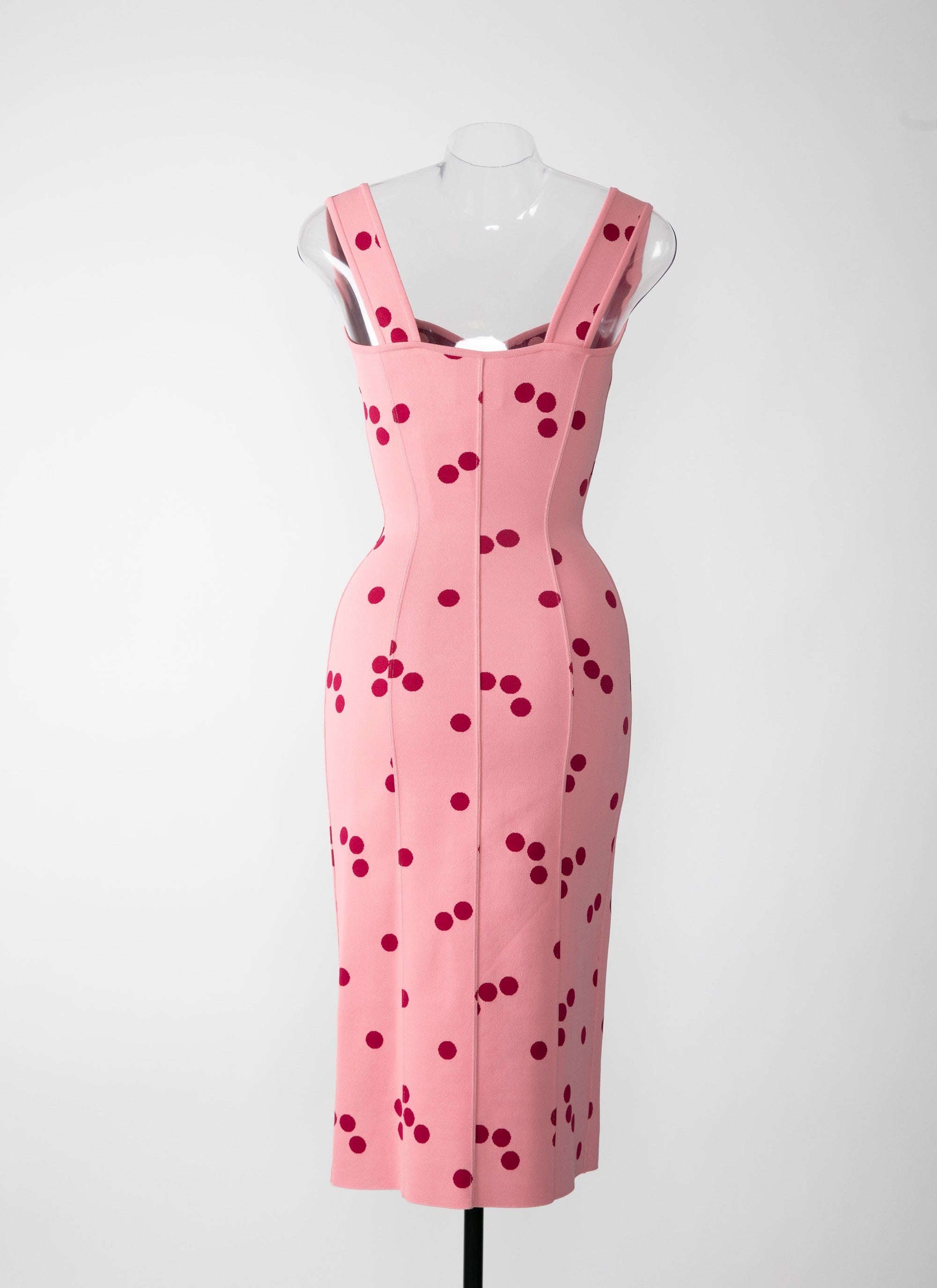 Robe légère à pois - Rose