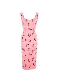 Robe légère à pois - Rose