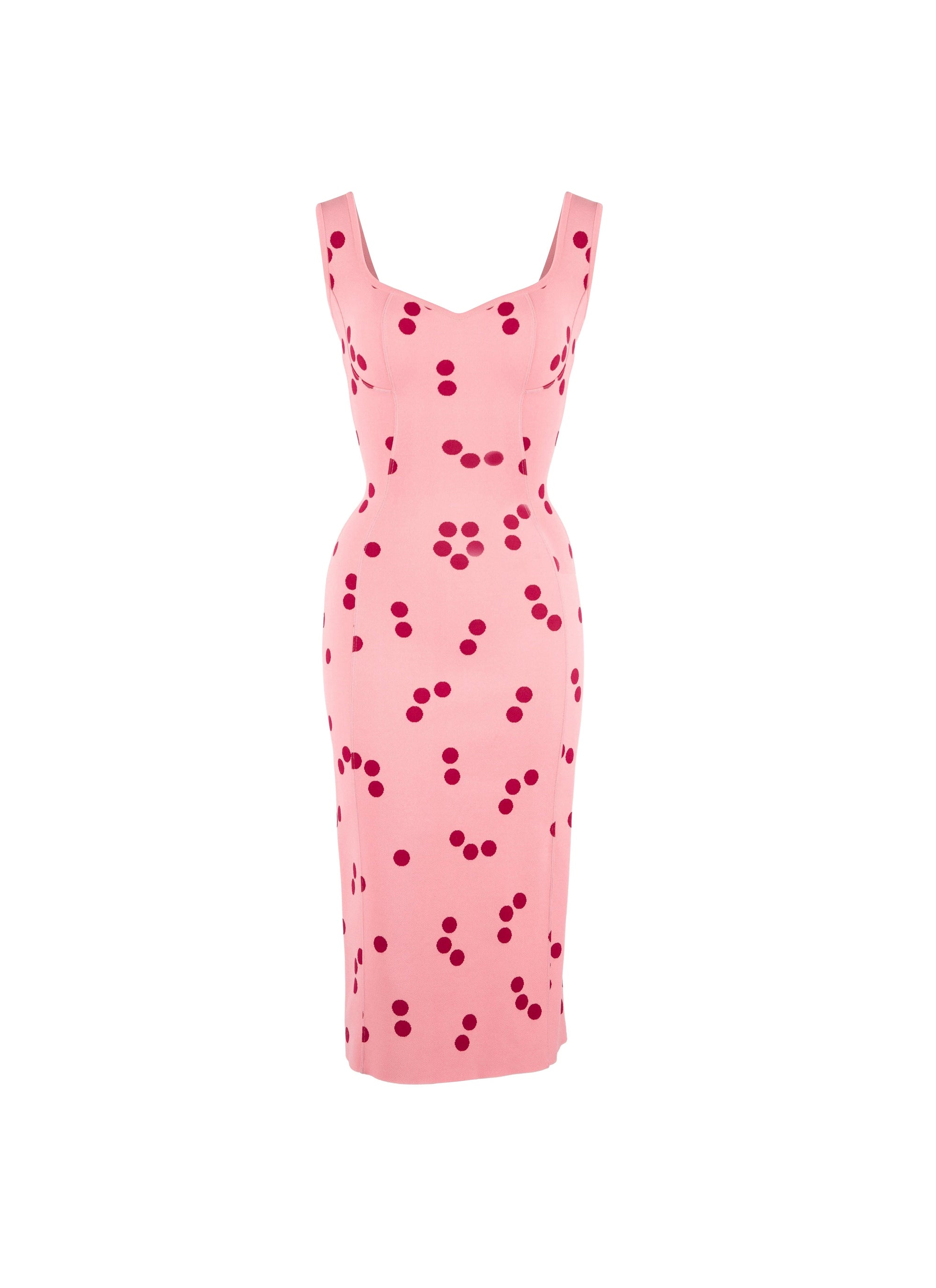 Robe légère à pois - Rose