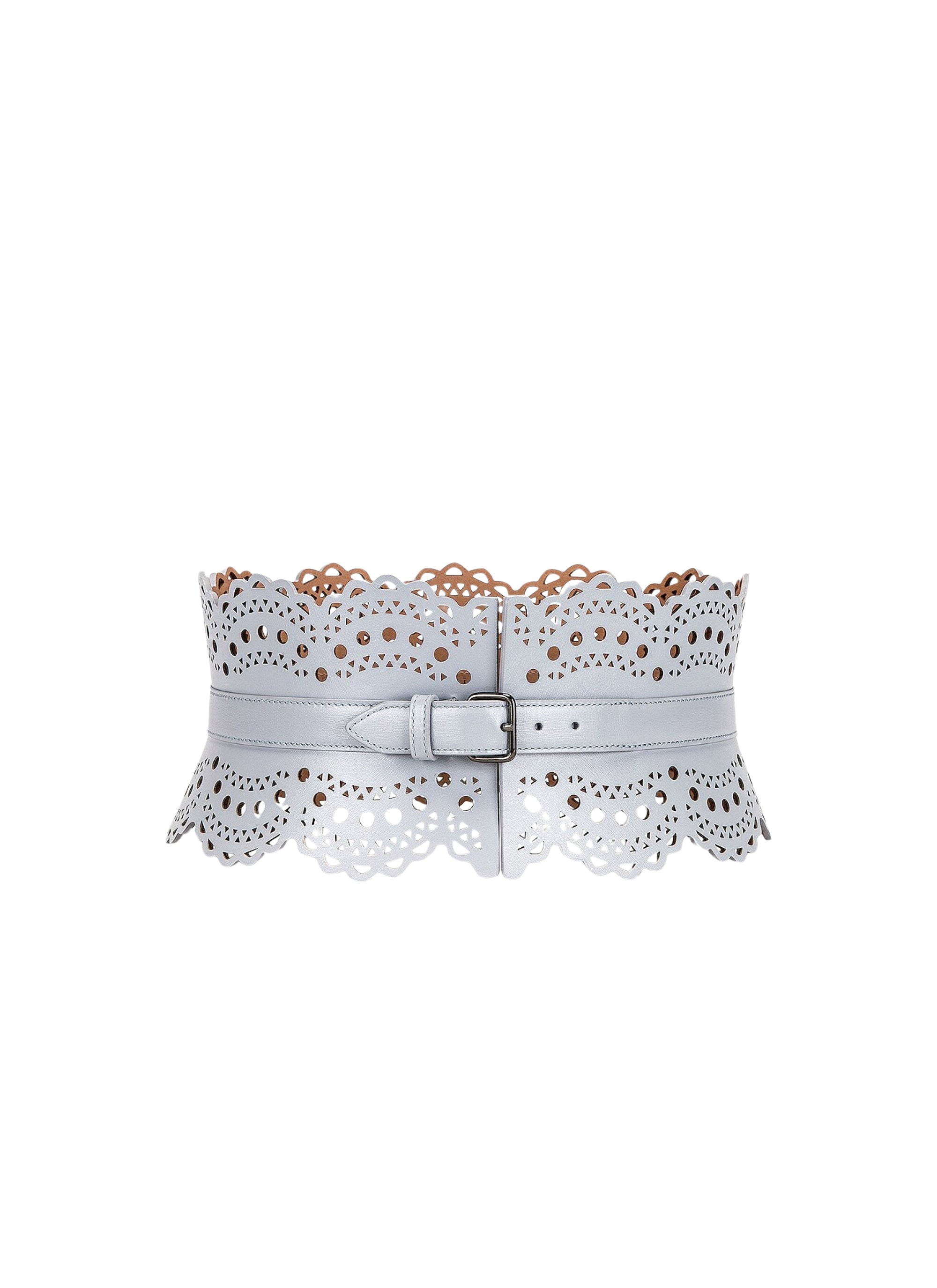 Studded leather corset belt - Nuage