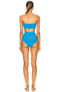 Maillot de bain bikini sans coutures - Azur