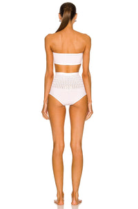 Maillot de bain bikini sans coutures - Bleu Ciel