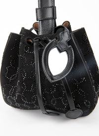 Rose-marie mini bag - Black intense