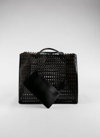Large Garance bag - Intense Black